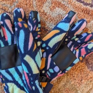 Lands' End Colorful Patterned Kids Mittens